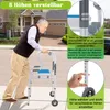 XMTECH Déambulateur pour personnes âgées, Déambulateur Voir les images du produit 3