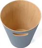 Umbra Abfalleimer Woodrow, Papierkorb, Holz, Schieferblau, Anteprima dell’immagine prodotto 7