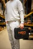 NEO TOOLS Male Strickpullover mit Rundhals Grau Melange - Produktbild-Vorschau 10