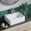 AQUALAVOS Waschbecken Handwaschbecken Aufsatzwaschbecken Produktbild-Vorschau 7