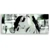 Leinwandbild Grüne Frau Abstraktion 120x40 Feeby Grau bild Produktbild-Vorschau 2