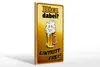 Holzschild  Bier dabei Eintritt frei, 30x20 cm, Produktbild-Vorschau 1