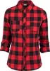 A red and black checkered flannel shirt. Náhled obrázku produktu