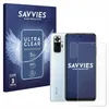 A product box and a smartphone with a screen protector are displayed. Produktbild-Vorschau
