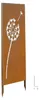 SucceBuy Paravent 60 x 158 cm, séparateur d'espace en métal Voir les images du produit 1