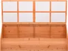 vidaXL Serra da giardino in legno 180x57x62 cm Anteprima dell’immagine prodotto 2