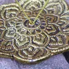 Räucherstäbchenhalter Blume Metall gold Räucherkegelhalter Produktbild-Vorschau 9