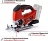 Seghetto alternativo a batteria Einhell TE-JS 18 Li - Solo Anteprima dell’immagine prodotto 21