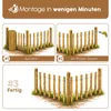 Staketenzaun 60cm hoch x 5m lang ( Lattenabstand 3-5 cm ) · Produktbild-Vorschau 6