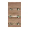 Badezimmer LED-Panel LAGOS-02 mit 3 Glasablagen Eiche hell Produktbild-Vorschau 2