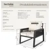 tectake® Aluminium Garten-Lounge Set Captive im Rope-Design Produktbild-Vorschau 5