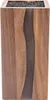 A knife block made of wood with a dark resin inlay. Náhled obrázku produktu