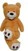 Aga4Kids Plyšový medvěd 130 cm Světle hnědý s tlapkami Náhled obrázku produktu 3