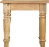 vidaXL Mesa auxiliar, 43 x 43 x 40 cm, madera maciza de Vista previa de la imagen del producto 2