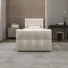 Jednolůžková boxspringová postel 120x200 ELIONE 1 - béžová Náhled obrázku produktu 2