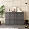 Cassettiera / credenza con 6 cassetti - grigio antracite Anteprima dell’immagine prodotto 5
