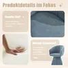 okwish Drehsessel Loungesessel Einzelner mit Hoher Produktbild-Vorschau 4