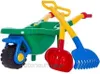 Carriola Per Bambini Con Pala E Rastrello (Grande) Anteprima dell’immagine prodotto 6