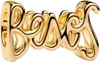 PANDORA Charm nápis Besos zlatá farba 764422C00 Náhľad obrázku produktu 4