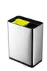 DURABLE Sensor Abfalleimer NO TOUCH DUO 2x20l silber Náhľad obrázku produktu 8