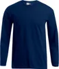 Premium Langarmshirt Herren, S, Marineblau Produktbild-Vorschau 1