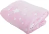 A folded pink blanket with white stars. Náhled obrázku produktu