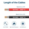 MMOBIEL Câble électrique de batterie, AWG 8, 8,37mm², rouge Voir les images du produit 2