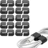 10x Kabelclip Kabelhalter Kabelklemme Kabel Organizer Clip Produktbild-Vorschau 1
