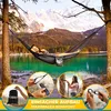 ROBBX® Hängematte mit Moskitonetz schwarz Produktbild-Vorschau 7