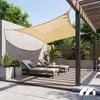 Sonnensegel Rechteckig 4x5m Sonnenschutz Wasserdicht Garten Produktbild-Vorschau 5