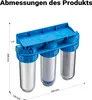 Naturewater NW-BR10B4 Filtro per acqua a 3 stadi, 5 µ, Anteprima dell’immagine prodotto 13