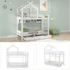 MODFU Etagenbett Kinderbett 90x200cm mit Schubladen und Produktbild-Vorschau 3