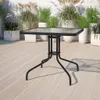 Záhradný stôl 60 cm na záhradnú terasu balkón ModernHome Náhľad obrázku produktu 10