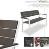 Banc de jardin Line 2 places avec structure en aluminium Voir les images du produit 4