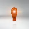 A single orange light bulb is shown against a gradient background. Produktbild-Vorschau