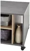 Couchtisch HARVEY 108 x 60 mit Rollen Optik Betongrau / Artisan Eiche Produktbild-Vorschau