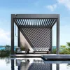 Rockford Pergola Aluminium 3 x 3 m mit verstellbarem Produktbild-Vorschau 3