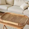 LS-LebenStil XL Deko-Tablett Mango Holz Braun 38cm groß Produktbild-Vorschau 4