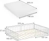 Letto per bambini Vitalispa Minno Bianco 140x200 con Anteprima dell’immagine prodotto 3