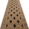 Läufer NOLY BEIGE 100x400 cm Kurzflor Designer Produktbild-Vorschau 1