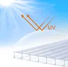 LZQ 14ks UV odolný polykarbonátový hřebenový plech s dutým Náhled obrázku produktu 3