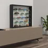Vitrinekast staande hangende wandvitrine - glasplanken 4.5 Productafbeelding-voorbeeld 2