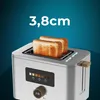 Cecotec 04843, 2 krajíců, Nerezová ocel, Otočné, Dotyk, 950 Náhled obrázku produktu 5