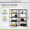 Juskys Lagerregal Basic 2er Set 180x90x40 cm - max. 1750 kg Produktbild-Vorschau 2