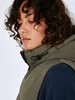 NOISY MAY Lange Puffer Weste Wattierte Stepp Jacke ohne Produktbild-Vorschau 6
