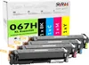 Kompatibler Toner Set für i-SENSYS MF 657 Cdw LBP-633 Cdw Produktbild-Vorschau 1