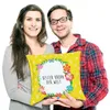 Mr. & Mrs. Panda Kissen 40x40 Uropa - Weiß - Geschenk, Produktbild-Vorschau 3
