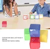 4szt Kostki edukacyjne dla dzieci Zabawka PVC Rodzic Podgląd zdjęcia produktu 6