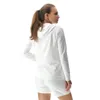 UYN Run Fit Laufshirt Full-Zip Damen lucent white L Produktbild-Vorschau 8