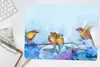 MuchoWow® Mauspad Mousepad Gemälde - Ölfarbe - Vogel - Produktbild-Vorschau 5